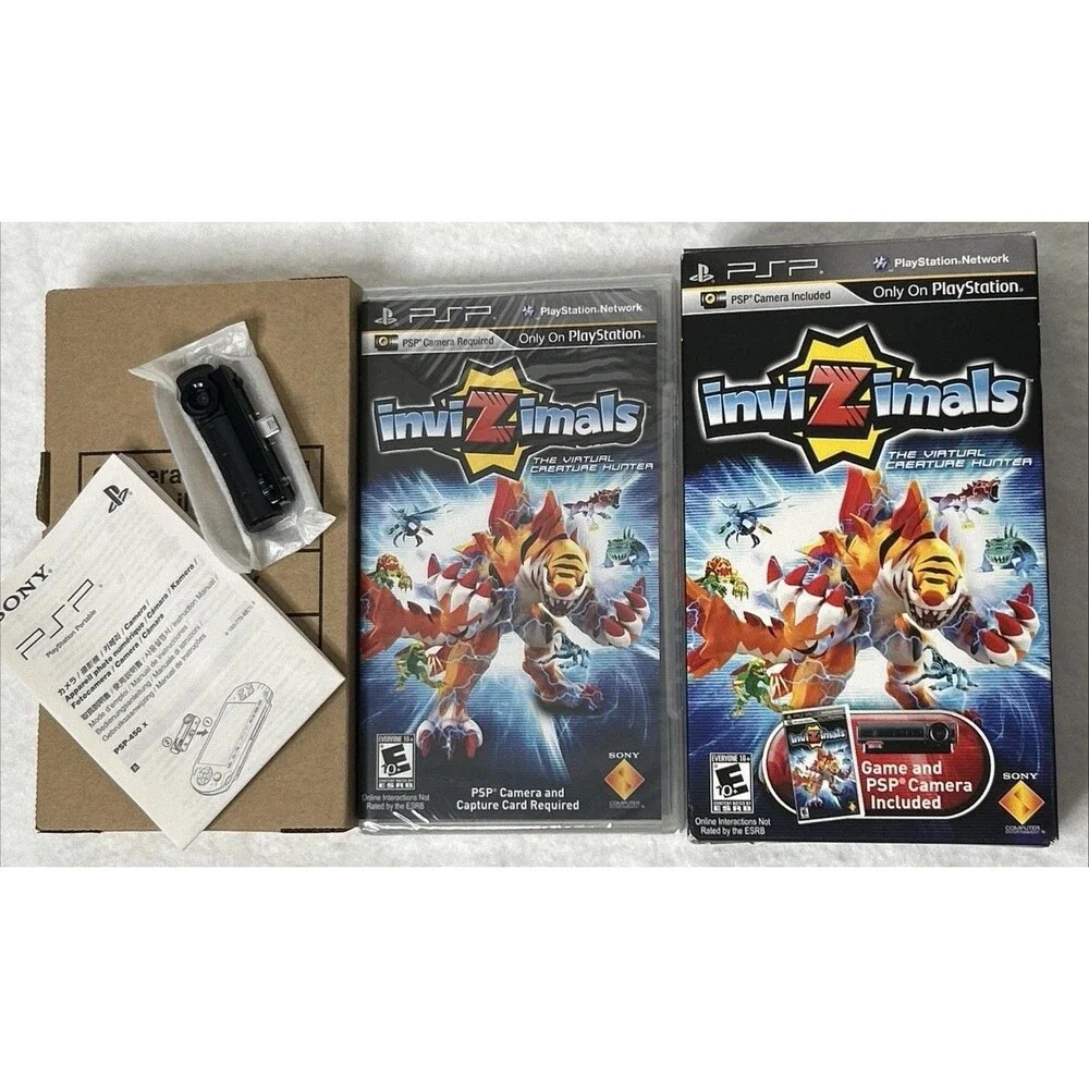 InviZimals PSP Camera Playstation Portable Brand New Sealed